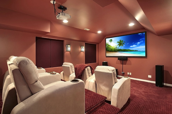 Clydesdale Builders Photo Gallery - Jones Home Theater